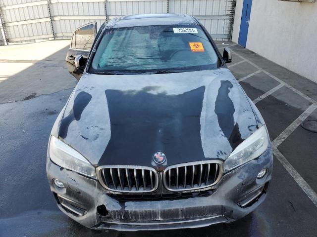 5UXKU0C58G0F93204 - 2016 BMW X6 SDRIVE35I BLACK photo 5