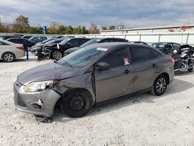 1FAHP3E26CL242567 - 2012 FORD FOCUS S GRAY photo 1