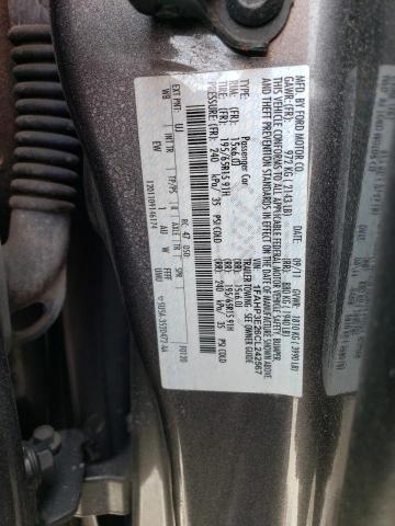 1FAHP3E26CL242567 - 2012 FORD FOCUS S GRAY photo 12