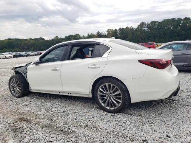 JN1EV7AR3KM593168 - 2019 INFINITI Q50 LUXE WHITE photo 2