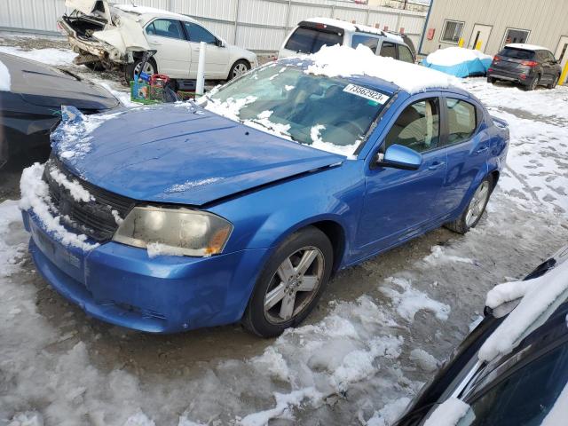 1B3LC76MX8N256914 - 2008 DODGE AVENGER R/T BLUE photo 1