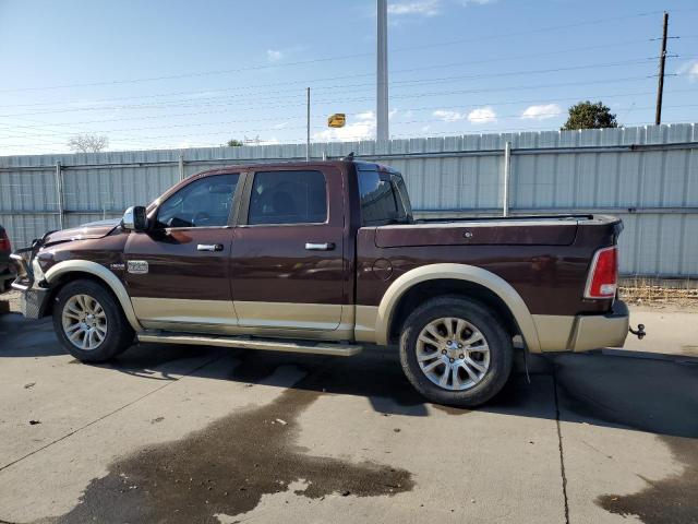 1C6RR7PT0ES347465 - 2014 RAM 1500 LONGHORN BROWN photo 2