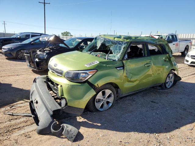 KNDJN2A28G7824914 - 2016 KIA SOUL GREEN photo 1