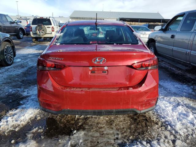 3KPC24A63NE168179 - 2022 HYUNDAI ACCENT SE RED photo 6