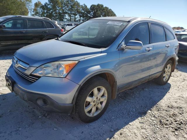 JHLRE38787C030175 - 2007 HONDA CR-V EXL BLUE photo 1