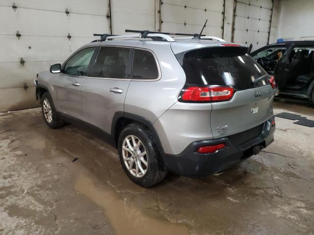 1C4PJMCB6FW522752 - 2015 JEEP CHEROKEE LATITUDE SILVER photo 2