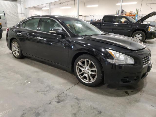 1N4AA51E79C823390 - 2009 NISSAN MAXIMA S BLACK photo 4