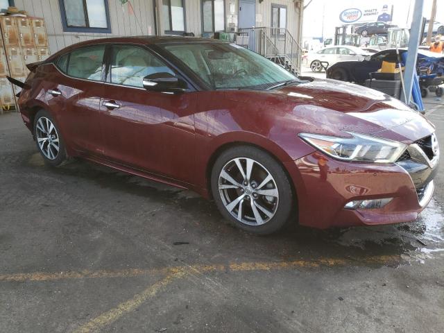 1N4AA6AP4JC400147 - 2018 NISSAN MAXIMA 3.5S RED photo 4