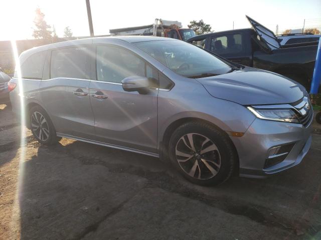 5FNRL6H95JB080953 - 2018 HONDA ODYSSEY ELITE Szary zdjęcie 4