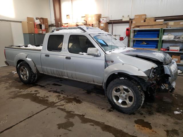 1N6MD29Y43C421830 - 2003 NISSAN FRONTIER CREW CAB SC SILVER photo 4