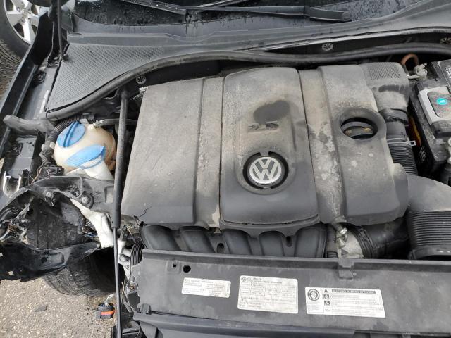 1VWAP7A33EC028749 - 2014 VOLKSWAGEN PASSAT S BLACK photo 11