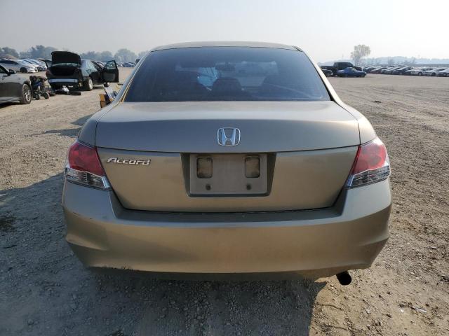 JHMCP26359C005775 - 2009 HONDA ACCORD LX TAN photo 6