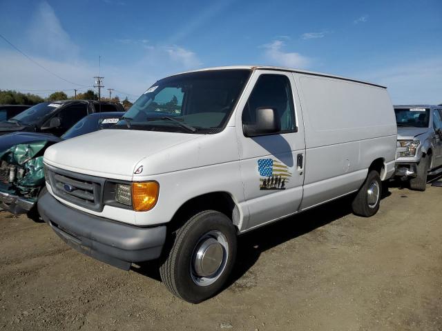 1FTNE24L15HB43779 - 2005 FORD ECONOLINE E250 VAN WHITE photo 1