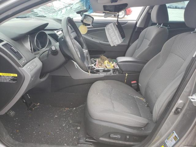 5NPEB4AC9EH903516 - 2014 HYUNDAI SONATA GLS GRAY photo 7