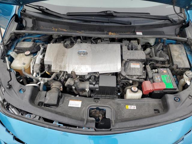 JTDKARFP6J3100473 - 2018 TOYOTA PRIUS PRIM ლურჯი ფოტო 11