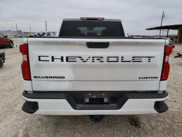 3GCPWBEK5MG376617 - 2021 CHEVROLET SILVERADO C1500 CUSTOM WHITE photo 6