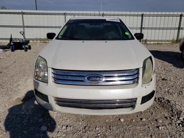 3FAHP06Z89R138697 - 2009 FORD FUSION S WHITE photo 5