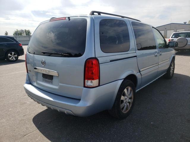 5GADV23157D184827 - 2007 BUICK TERRAZA CX BLUE photo 4