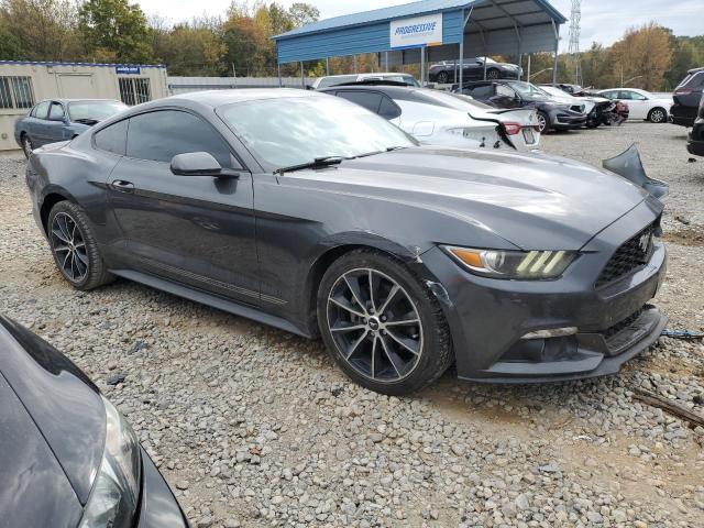 1FA6P8TH2F5337258 - 2015 FORD MUSTANG GRAY photo 4