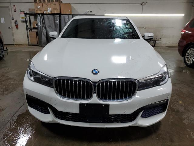 WBA7E4C58HGU99693 - 2017 BMW 740 XI WHITE photo 5