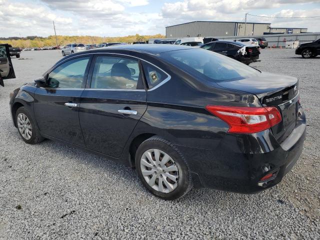 3N1AB7AP7GY334516 - 2016 NISSAN SENTRA S BLACK photo 2