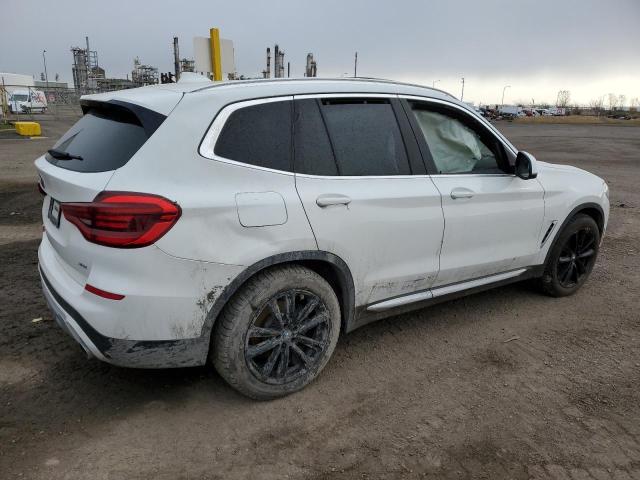 5UXTY5C0XM9D82491 - 2021 BMW X3 XDRIVE30I WHITE photo 3