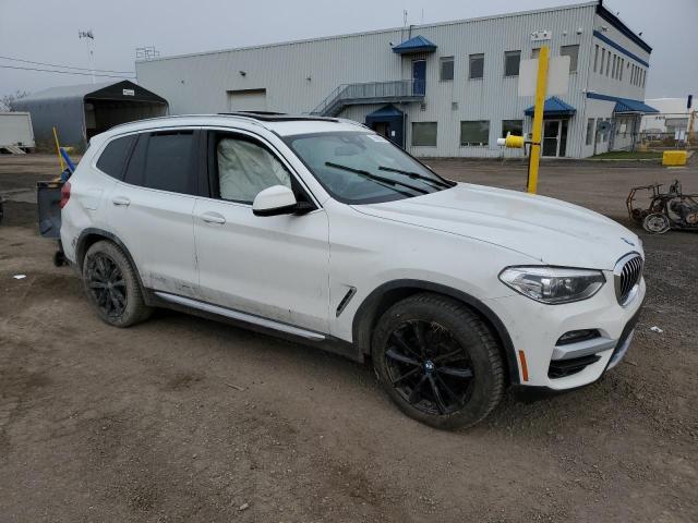 5UXTY5C0XM9D82491 - 2021 BMW X3 XDRIVE30I WHITE photo 4