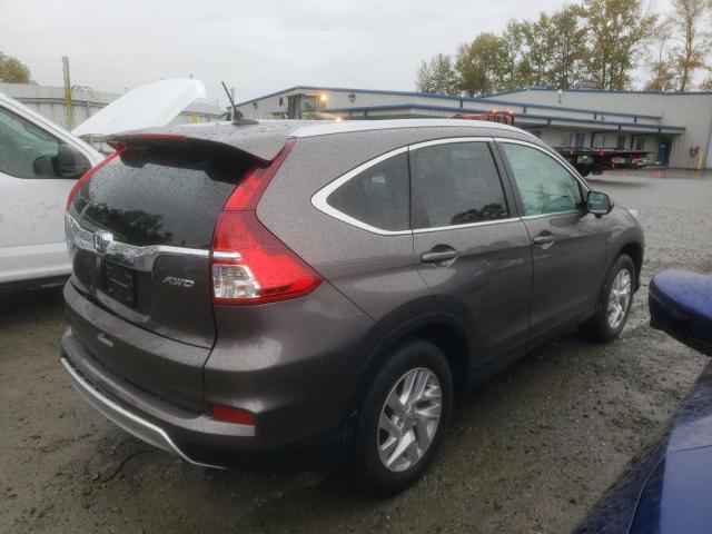 2HKRM4H73GH677917 - 2016 HONDA CR-V EXL BROWN photo 3