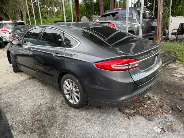 3FA6P0HD5HR119399 - 2017 FORD FUSION SE GRAY photo 3