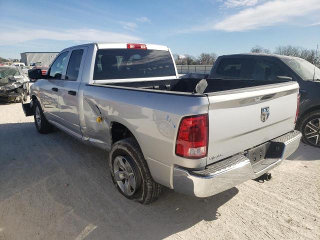 1C6RR6FG0KS529970 - 2019 RAM 1500 CLASS TRADESMAN SILVER photo 2