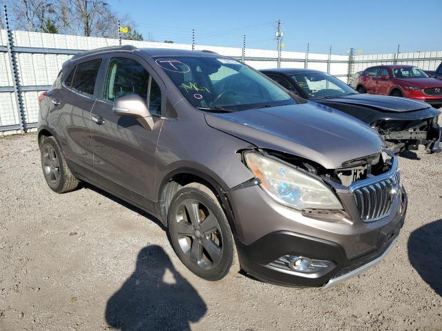 KL4CJBSB2EB594763 - 2014 BUICK ENCORE CONVENIENCE TAN photo 4