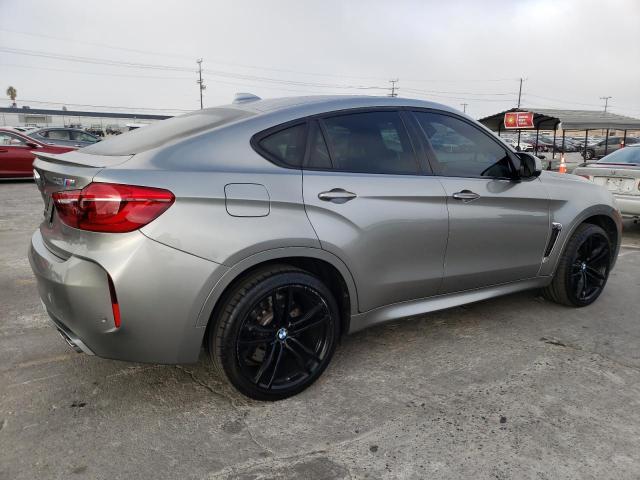 5YMKW8C56G0R43203 - 2016 BMW X6 M SILVER photo 3