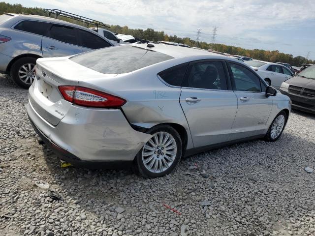 3FA6P0UU2GR297176 - 2016 FORD FUSION S HYBRID SILVER photo 3