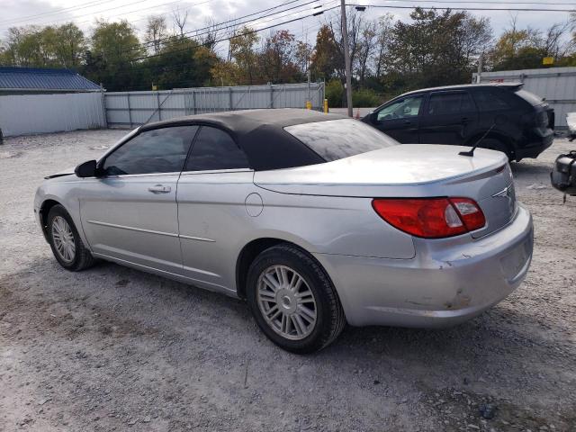 1C3LC45K08N201082 - 2008 CHRYSLER SEBRING SILVER photo 2