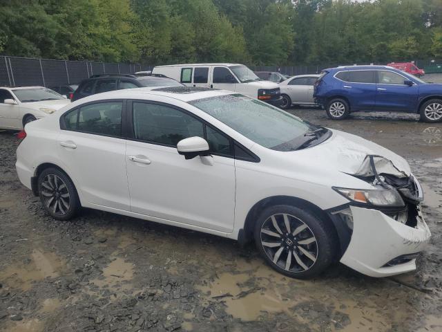 19XFB2F98EE014054 - 2014 HONDA CIVIC EXL თეთრი ფოტო 4