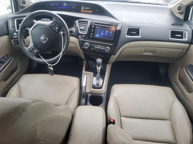 19XFB2F98EE014054 - 2014 HONDA CIVIC EXL თეთრი ფოტო 8