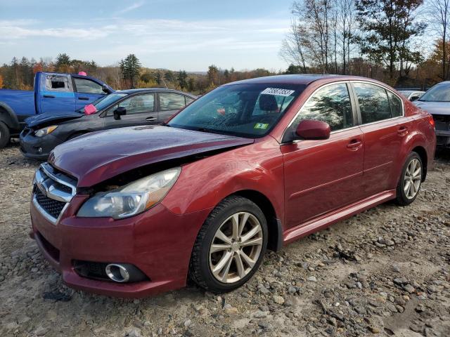 4S3BMBK60D3013992 - 2013 SUBARU LEGACY 2.5I LIMITED RED photo 1