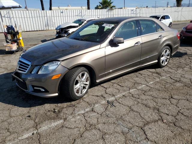 WDDHF9AB3AA104327 - 2010 MERCEDES-BENZ E 550 4MATIC TAN photo 1