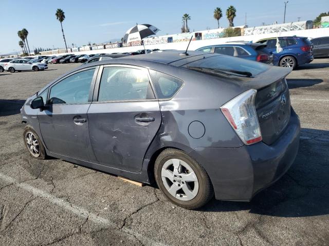 JTDKN3DU2B0279530 - 2011 TOYOTA PRIUS GRAY photo 2