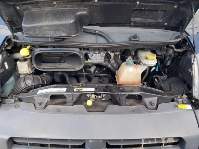 3C6TRVDG8GE124842 - 2016 RAM PROMASTER 2500 HIGH შავი ფოტო 11