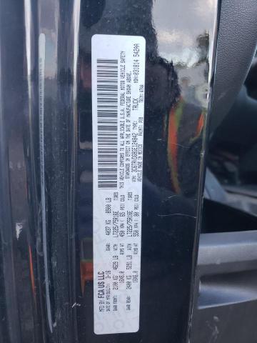 3C6TRVDG8GE124842 - 2016 RAM PROMASTER 2500 HIGH შავი ფოტო 12