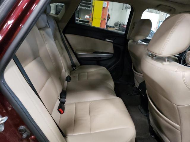 5J6TF2H52FL002325 - 2015 HONDA CROSSTOUR EXL ბურგუნდია ფოტო 10