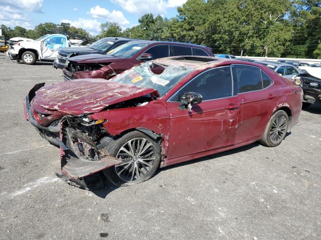 4T1B11HK2JU524225 - 2018 TOYOTA CAMRY L MAROON photo 1