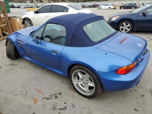 WBSCK9330WLC87005 - 1998 BMW M ROADSTER BLUE photo 2