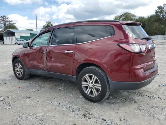 1GNKVGKD9FJ213753 - 2015 CHEVROLET TRAVERSE LT BURGUNDY photo 2