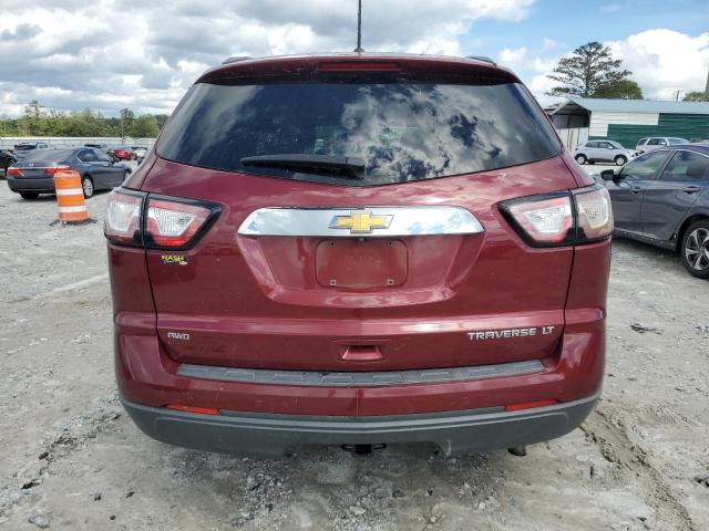 1GNKVGKD9FJ213753 - 2015 CHEVROLET TRAVERSE LT BURGUNDY photo 6