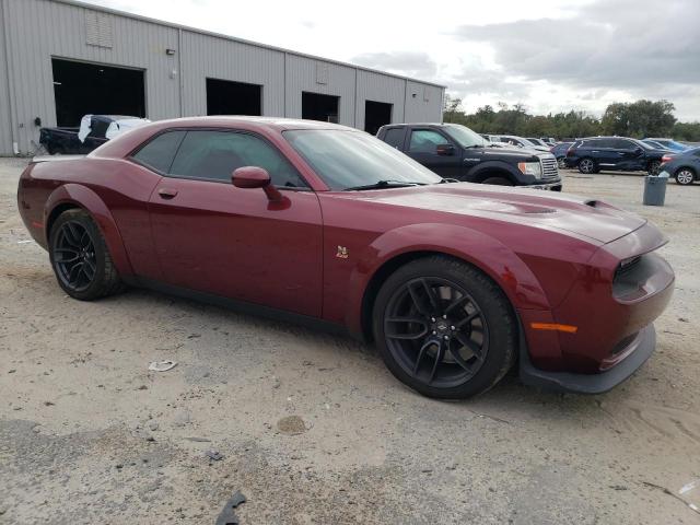 2C3CDZFJ2MH551817 - 2021 DODGE CHALLENGER R/T SCAT PACK BURGUNDY photo 4