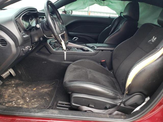 2C3CDZFJ2MH551817 - 2021 DODGE CHALLENGER R/T SCAT PACK BURGUNDY photo 7