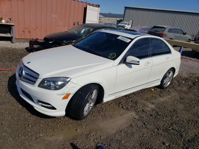 WDDGF5EB8BR140791 - 2011 MERCEDES-BENZ C300 300 WHITE photo 1