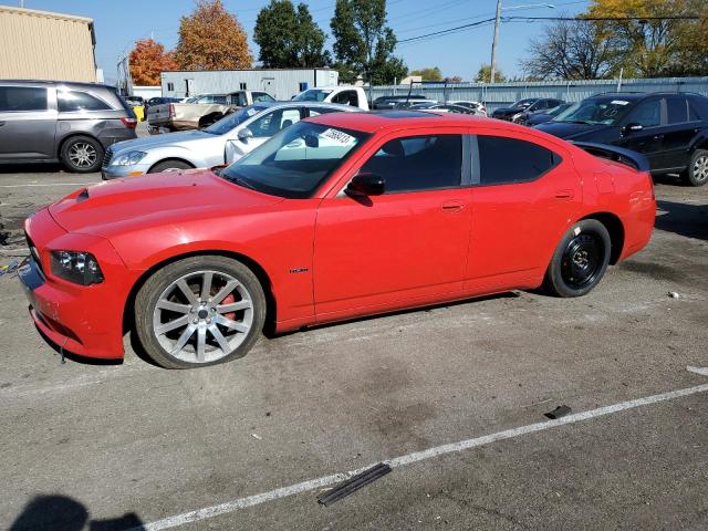 2B3KA73W78H154759 - 2008 DODGE CHARGER SRT-8 RED photo 1